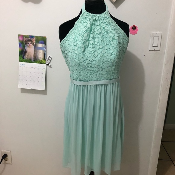 bridesmaid dress teal color